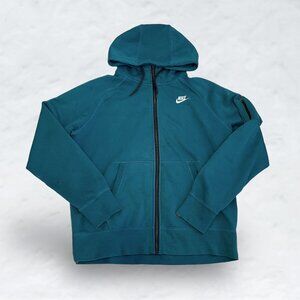 Nike Teal Full Zip Hoodie